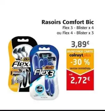 Colruyt Rasoirs Comfort Bic offre