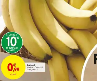 Intermarché Banane offre