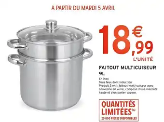 Intermarché Faitout multicuiseur offre