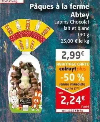 Pâques à la ferme Abtey
