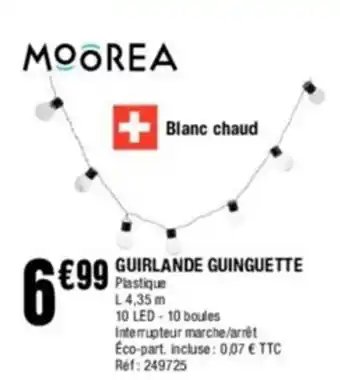 La Foir'Fouille Guirlande guinguette offre
