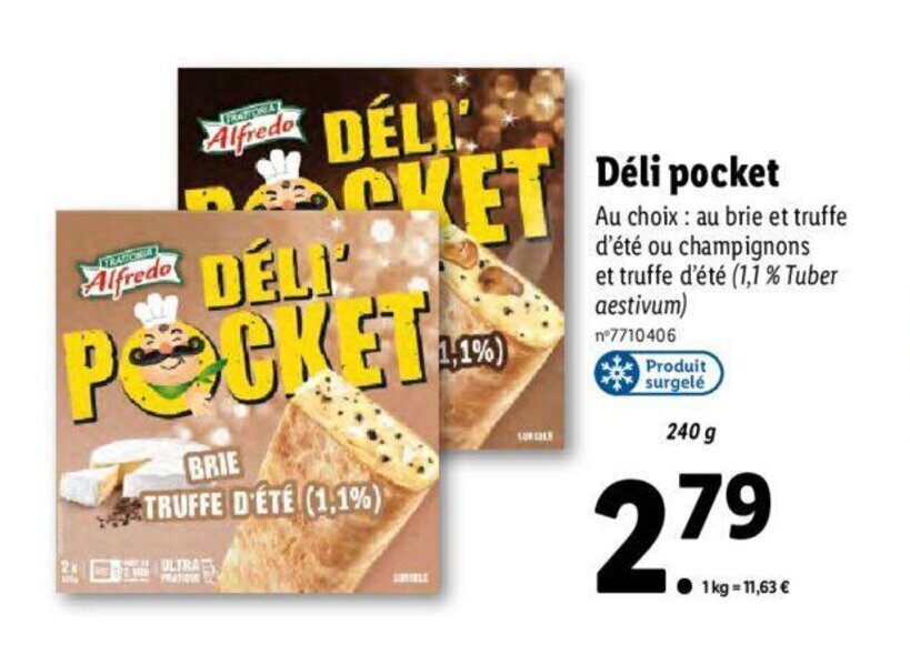 Promo Déli pocket chez Lidl