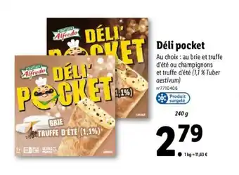 Lidl Déli pocket offre