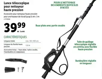 Lidl Lance télescopique offre