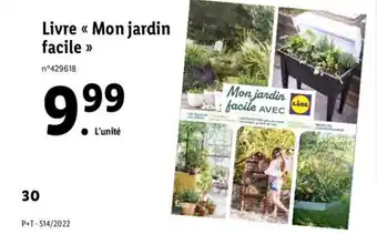 Livre mon jardin facile