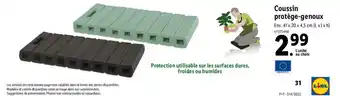 Lidl Coussin protège-genoux offre