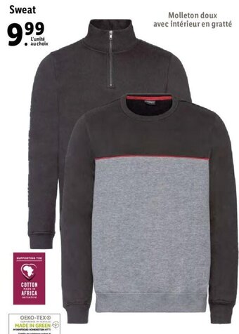 Lidl Sweat offre