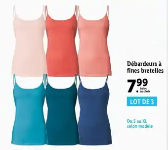Lidl Débardeurs à fines bretelles offre
