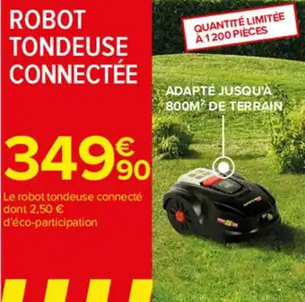 Carrefour Market Robot tondeuse connectée offre