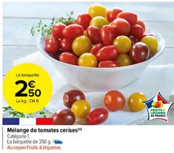 Mélange de tomates cerises