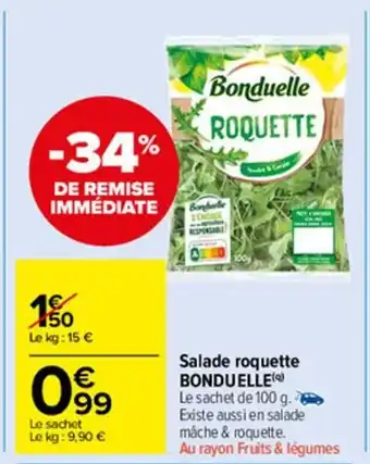 Carrefour Market Salade roquette offre