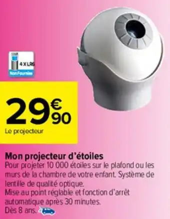 Carrefour Market Mon projecteur d'étoiles offre