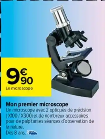 Carrefour Market mon premier microscope offre