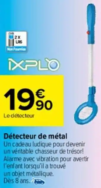 Carrefour Market Détecteur de métal offre