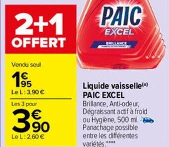 Carrefour Market Liquide vaisselle offre
