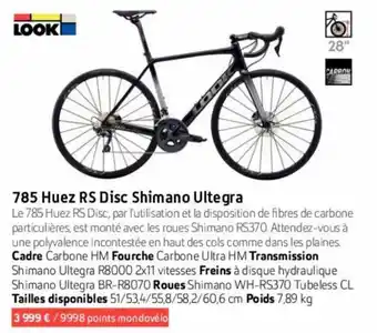 785 Huez RS Disc Shimano ultegra