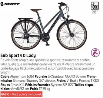 Sub Sport 40 Lady