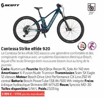 Contessa strike eRide 920