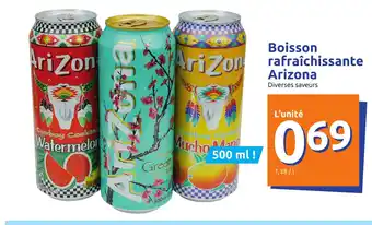 Action Boisson rafraîchissante Arizona offre