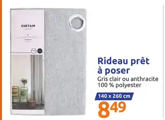 Action Rideau prêt à poser offre