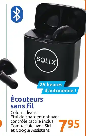 Action Écouteurs sans fil offre