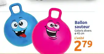 Action Ballon sauteur offre