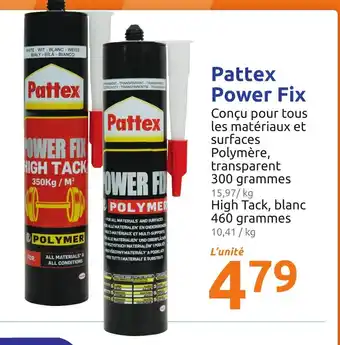 Action Pattex Power Fix offre
