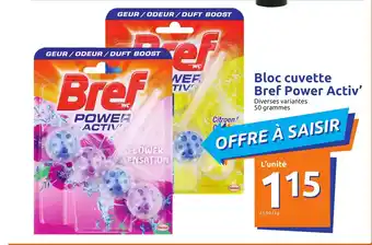 Action Bloc cuvette Bref Power Activ offre