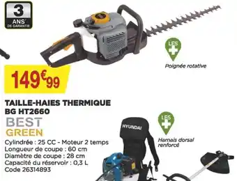 Bricomarché Taille-Haies Thermique offre