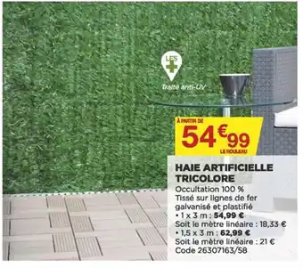 Haie Artificielle