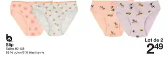 Zeeman Slip offre