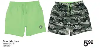 Zeeman Short de Bain offre
