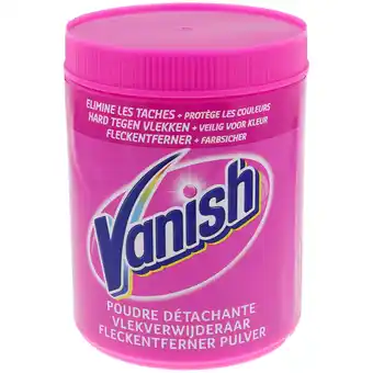 Action Poudre détachante vanish offre