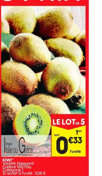 Leader Price Kiwi offre