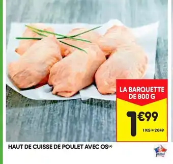 Haut de Cuisse de Poulet Avec Os