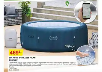 Bricomarché Spa Rond 4-6 Places Milan Bestway offre