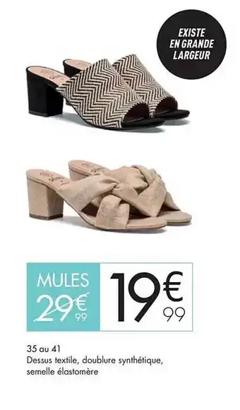 Mules 35 Au 41