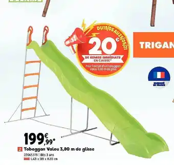 JouéClub Toboggan Valou 3.80 M De Glisse offre