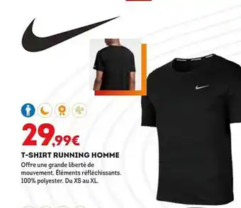 Sport 2000 T-shirt Running Homme offre