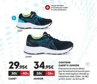 Sport 2000 Contend Cadet & Junior offre
