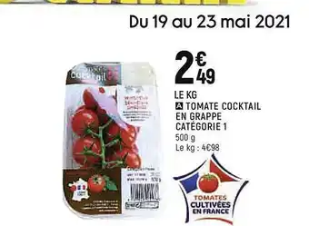 Casino Shop Tomate Cocktail En Grappe offre