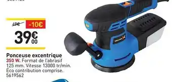Ponceuse Excentrique