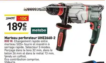 Marteau Perforateur Metabo
