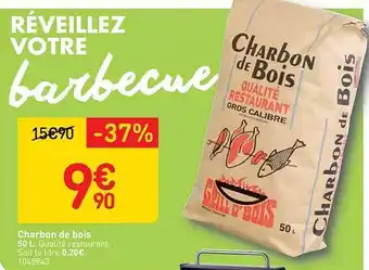 Weldom Charbon De Bois 50 L offre