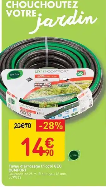 Weldom Tuyau D'arrosage Tricoté Gio Comfort offre