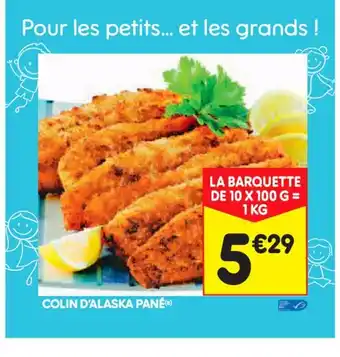 Leader Price Colin D'Alaska Pané offre