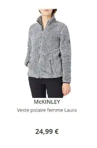 Veste polaire femme laura