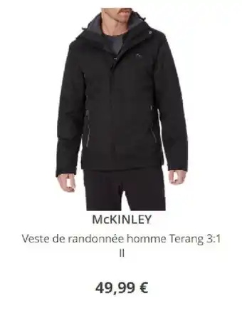 Intersport Veste de randonnée homme terang 3.1 II offre