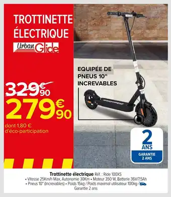 Carrefour Trottinette électrique offre