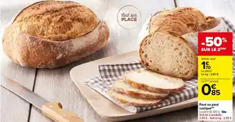 Carrefour Pavé ou pavé rustique offre